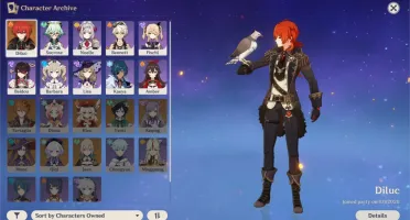 Diluc + Espada celestial 5*