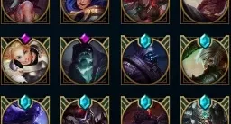 Conta LoL: 90 skins e 126 Campeões.