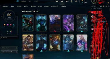 CONTA DE LOL