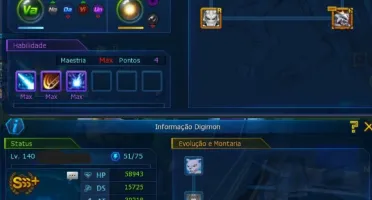 Conta LADMO Servidor Omegamon(Com ZEED e OX)