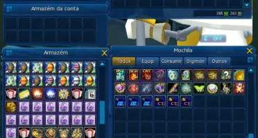 Conta LADMO Servidor Omegamon(Com ZEED e OX)