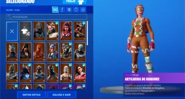Conta de Fortnite Criada no final da season 1
