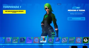Conta de Fortnite Criada no final da season 1