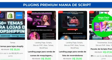 Script Loja Virtual Pronta Com 20 Produtos Digital Incluido