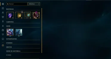 Conta afundada pra smurfar no ferro. 50 champs 17 skin.