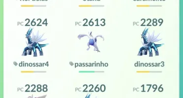 Conta pokémon go com 9 lendários lv32