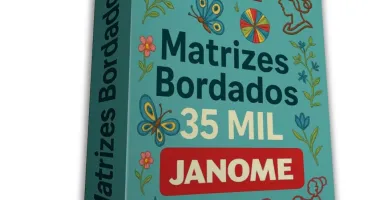 Matrizes Bordados 35 Mil - Janome - Jef Selecionados