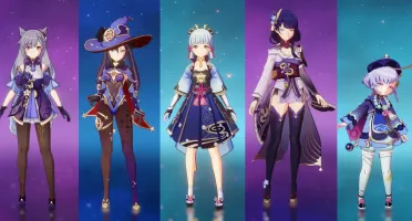 Ayaka + Raiden AR 54 / 60 destinos / 5 personagens 5*