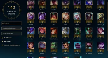 Conta Smurf GOLD3 pra ganhar skin vitoriosa!