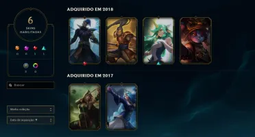 Conta Smurf GOLD3 pra ganhar skin vitoriosa!