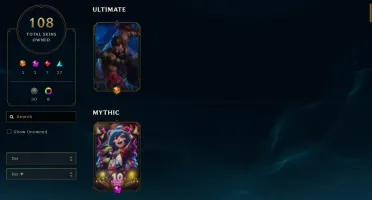 Conta League of Legends MMR Diamante
