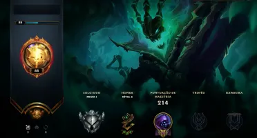 Conta LOL - Prata 1 (Em oferta)