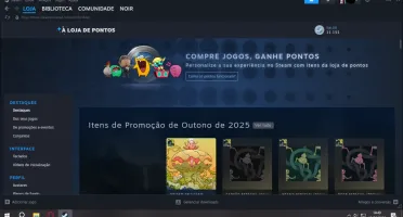 Conta Steam com 9 anos de serviço e muito mais.