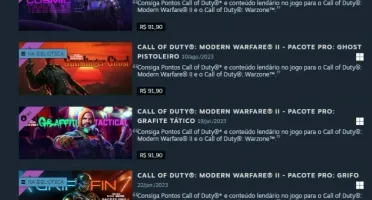 Conta Steam com 9 anos de serviço e muito mais.