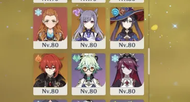 Genshin - Albedo C6, Arlecchino, Kazuha C2, Nahida etc.