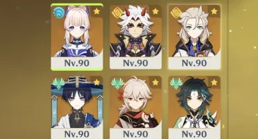 Genshin - Albedo C6, Arlecchino, Kazuha C2, Nahida etc.