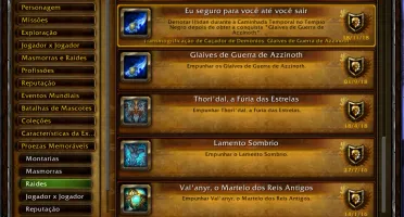 Conta World of Warcraft - Colecionador - Mount/Achiv/Pet/Toy