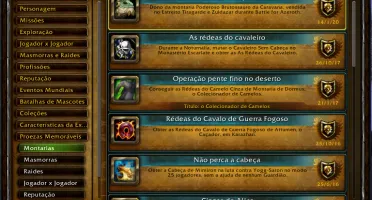 Conta World of Warcraft - Colecionador - Mount/Achiv/Pet/Toy