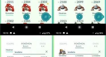 Conta Pokemón Go Lvl 36 com Mewtwo Bola Sombria