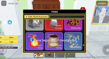 Conta de blox fruit muito boa