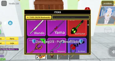 Conta de blox fruit muito boa