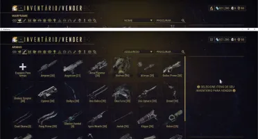 Conta Warframe Rank 15, varios primes