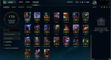 CONTA DIAMOND 4 - +52 CAMPEÕES + 14 SKINS