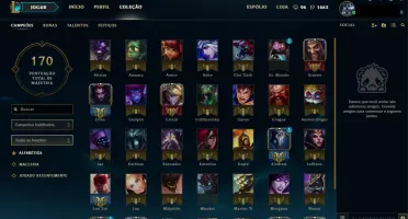 CONTA DIAMOND 4 - +52 CAMPEÕES + 14 SKINS