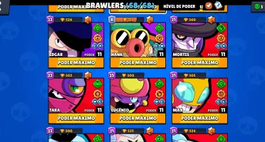 [PROMOÇÃO] Conta FULL brawl stars 34k troféus - Skins raras