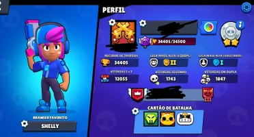 [PROMOÇÃO] Conta FULL brawl stars 34k troféus - Skins raras