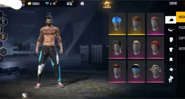 Conta free fire com angelical