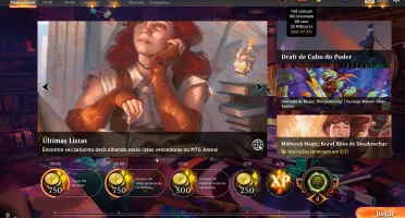 Conta MTG Arena com 80 raros 33 míticos, 173k em gold, gemas