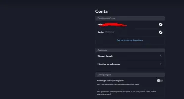 Conta Disney+ (Envio Imediato)