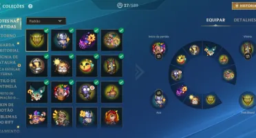Conta Wild Rift nível 80