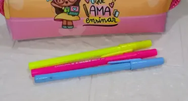 Kit 12 Estojos Personalizados para Professores