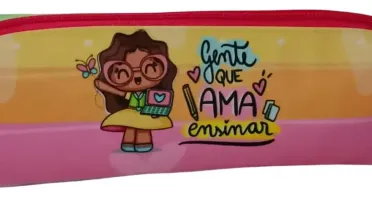 Kit 12 Estojos Personalizados para Professores