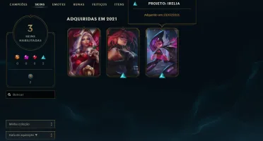 Conta LOL lvl 40 Diamante com winrate muito bom