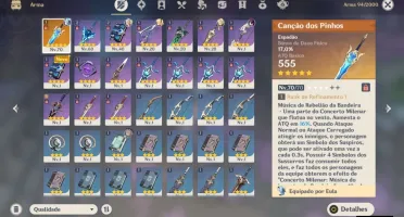 Genshin Impact- Eula + Canção dos pinhos + extras