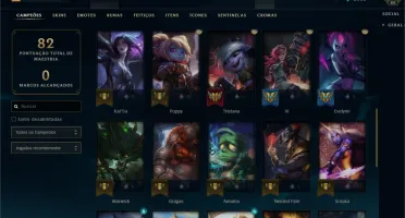 Conta Diamante 4 132V 72D League of Legends!