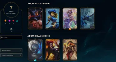 Conta Diamante 4 132V 72D League of Legends!