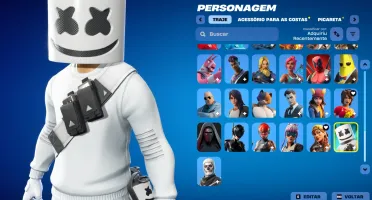 Conta Fortnite | 77 Skins | Marshmello | Melhor Entrega