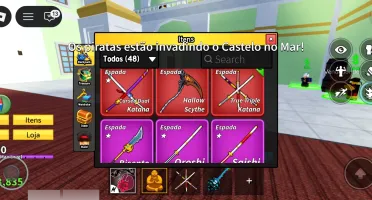 Conta muito boa de blox fruits