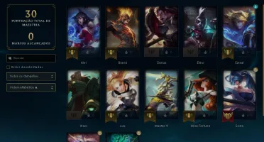 CONTA LVL 30 UNRANKED