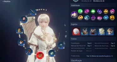 TAOÍSTA LVL73 CP85K CLÃ DOMINANTE ITENS ÉPICOS