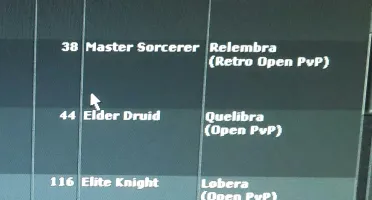 Tibia Royal Paladin level 323