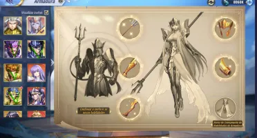 Conta Saint Seiya Awakening server 140
