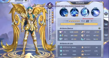 Conta Saint Seiya Awakening server 140