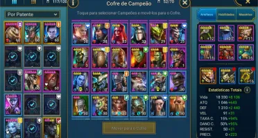 CONTA RAID SHADOW LEGENDS LVL 58