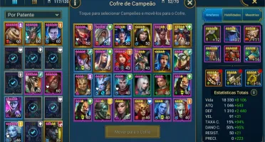CONTA RAID SHADOW LEGENDS LVL 58
