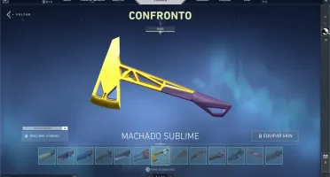 Conta de Valorant com 3600 reais em skins LEIA A DESC